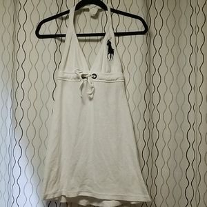 Ralph Lauren Big Pony swim suite cover sz Small